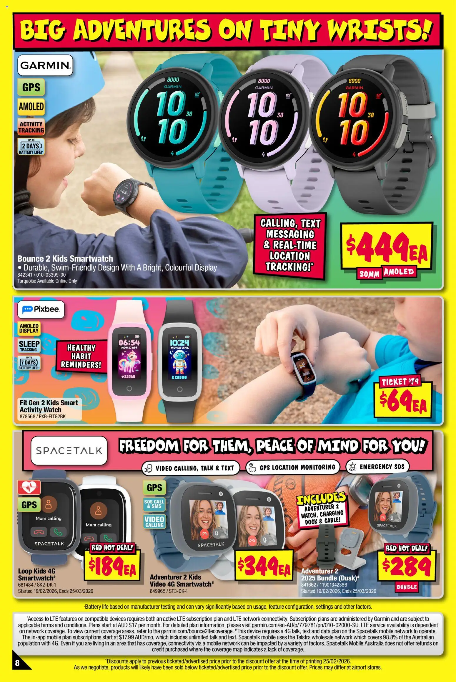 JB Hi-Fi catalogue - valid from 09.03.2026 | Page: 8 | Products: Device, Cable, Mobile, Smartwatch