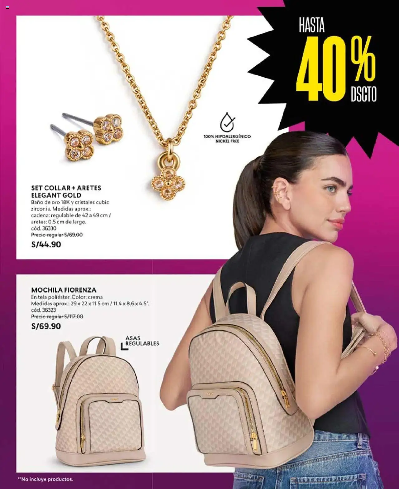 Catálogo CyZone válido desde 25.08.2025 | Página: 81 | Productos: Baño, Crema, Mochila