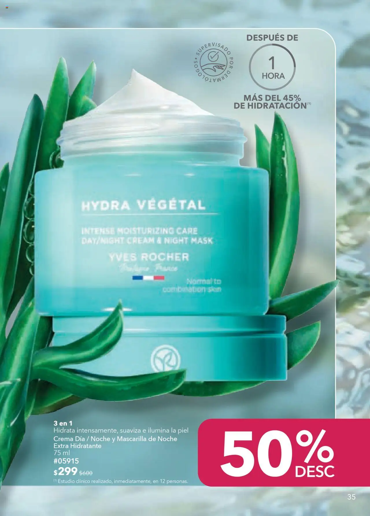 Nuevas ofertas de Yves Rocher válidas en toda la República Mexicana desde el 26.08.2025. ¡Encuentra las mejores ofertas en Yves Rocher - Campaña 12 2025! | Página: 35 | Productos: Crema, Mascarilla