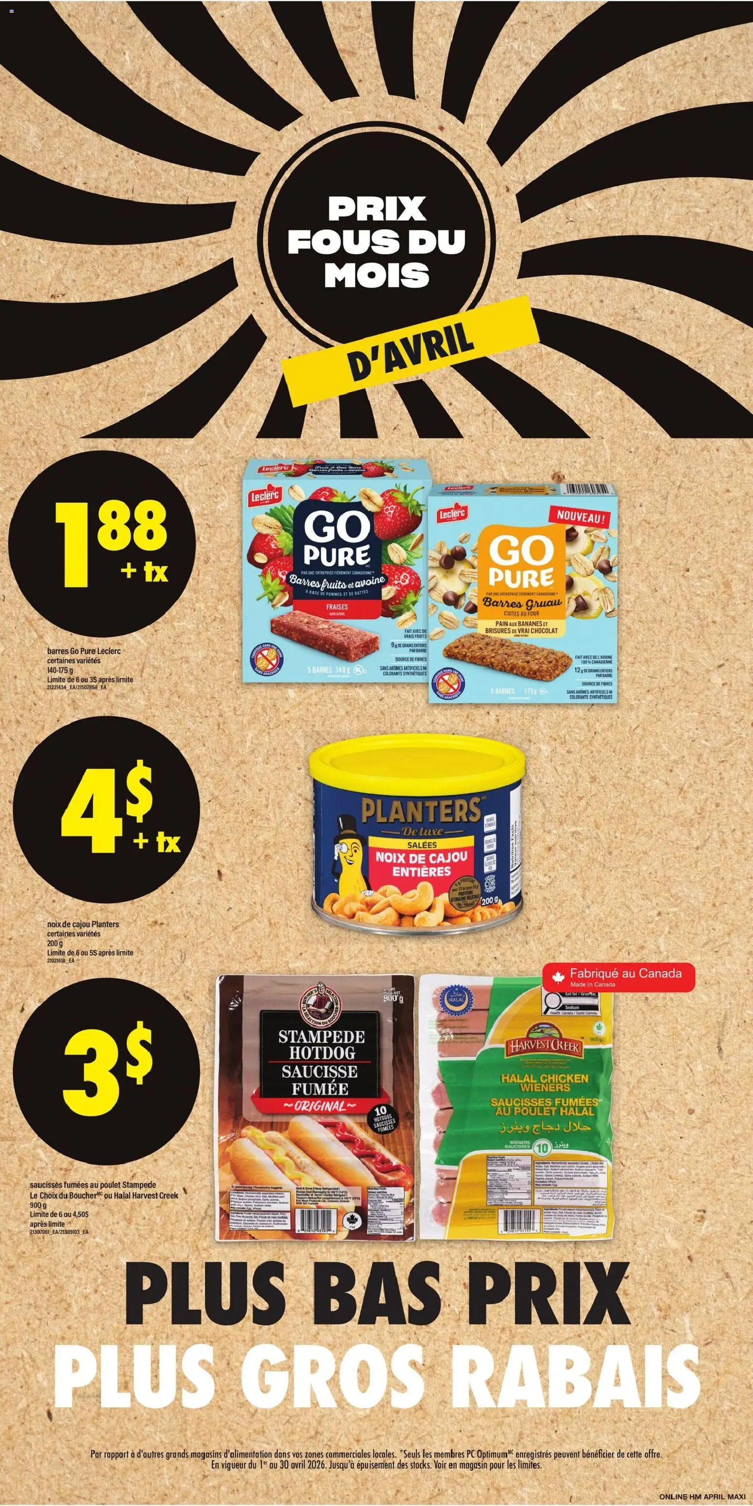 Maxi flyer valid from 23.04.2026 | Page: 3 | Products: PC, Chicken