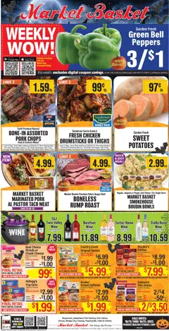 Preview of Market Basket weekly ads valid from 15.10.2025