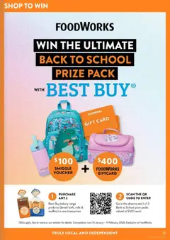 Preview of Foodworks  Catalogue  - valid from 04.02.2026 | Page: 13 | Products: Bread, Muffins, Bakery