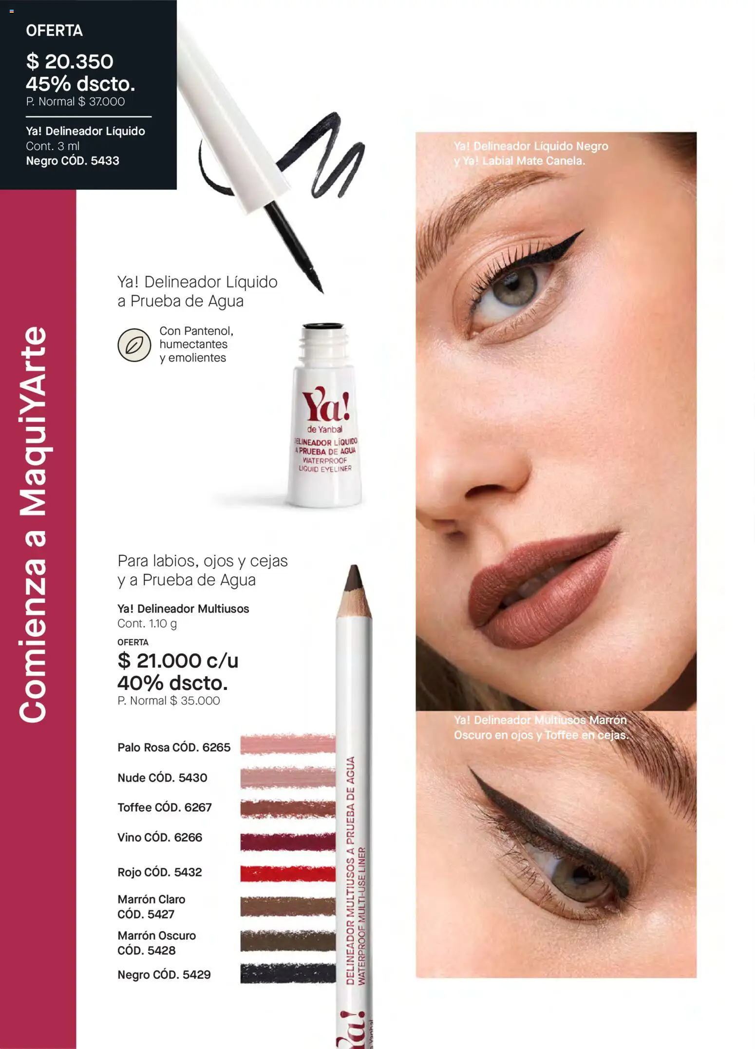 Yanbal revista - valida desde el 03.01.2026 | Página: 60 | Productos: Agua, Delineador, Vino