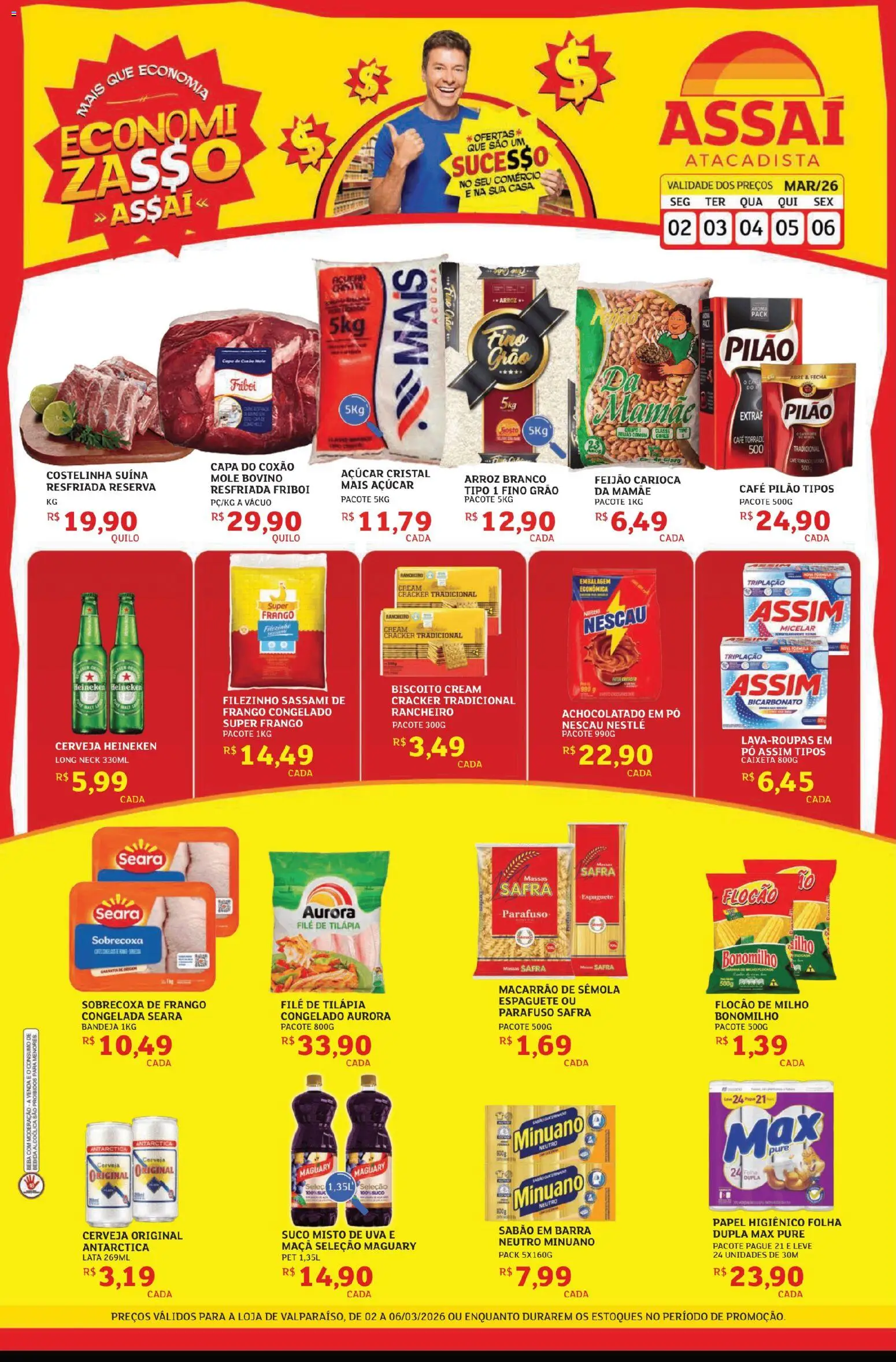 Assaí Atacadista Folheto - válido de 02.03.2026 | Página: 1