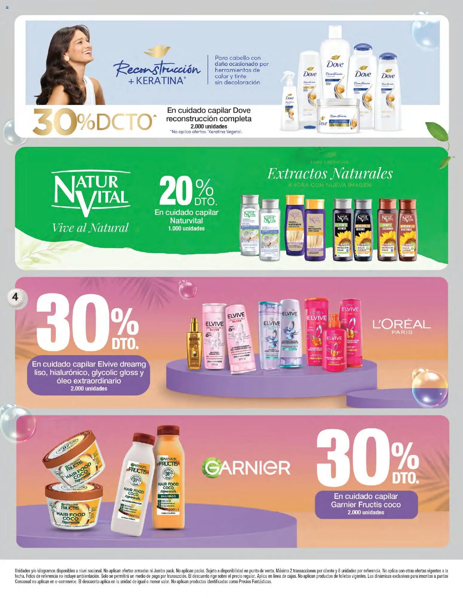 Jumbo revista - valida desde el 13.11.2025 | Página: 4 | Productos: Shampoo, Silla, Mascarilla, Coco
