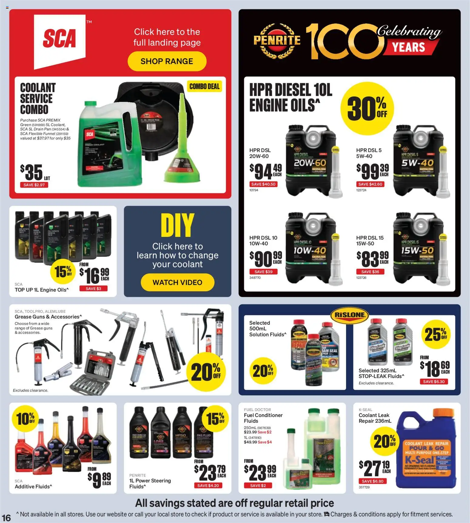 Supercheap Auto catalogue - valid from 05.11.2025 | Page: 16 | Products: Conditioner, Watch
