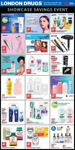 Preview of London Drugs - Showcase Insert from shop London Drugs valid from 19.09.2025
