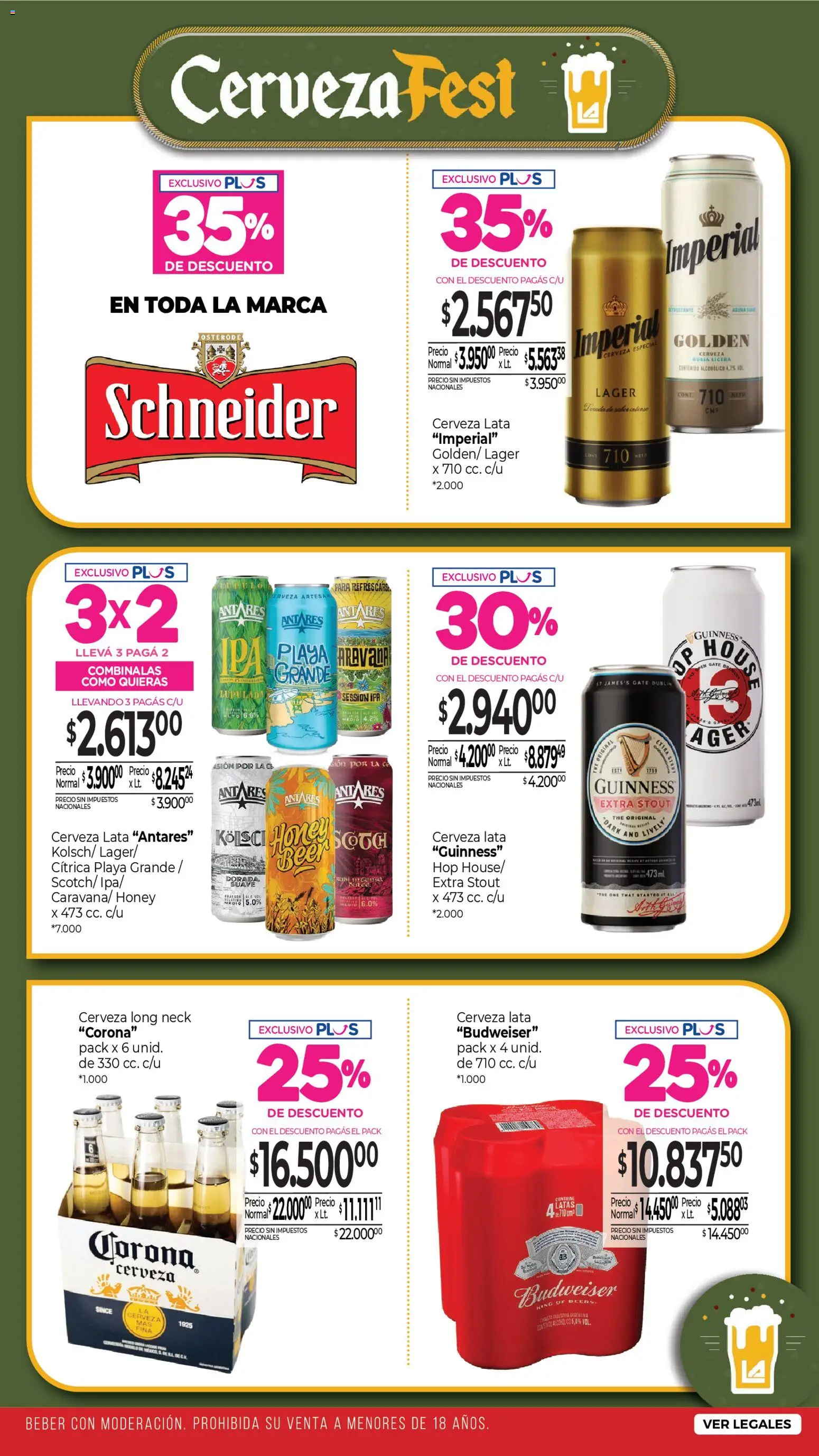 La Anonima catálogo │ válido desde el 20.11.2025 | Página: 2 | Productos: Cerveza