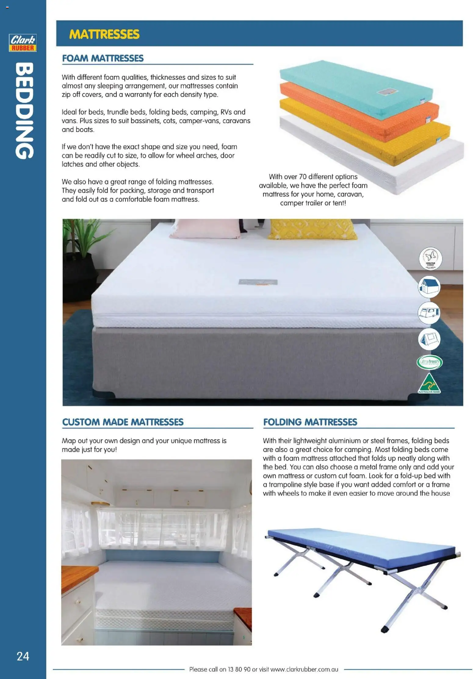 Clark Rubber catalogue - valid from 02.04.2026 | Page: 24 | Products: Door, Suit, Bed, Mattress