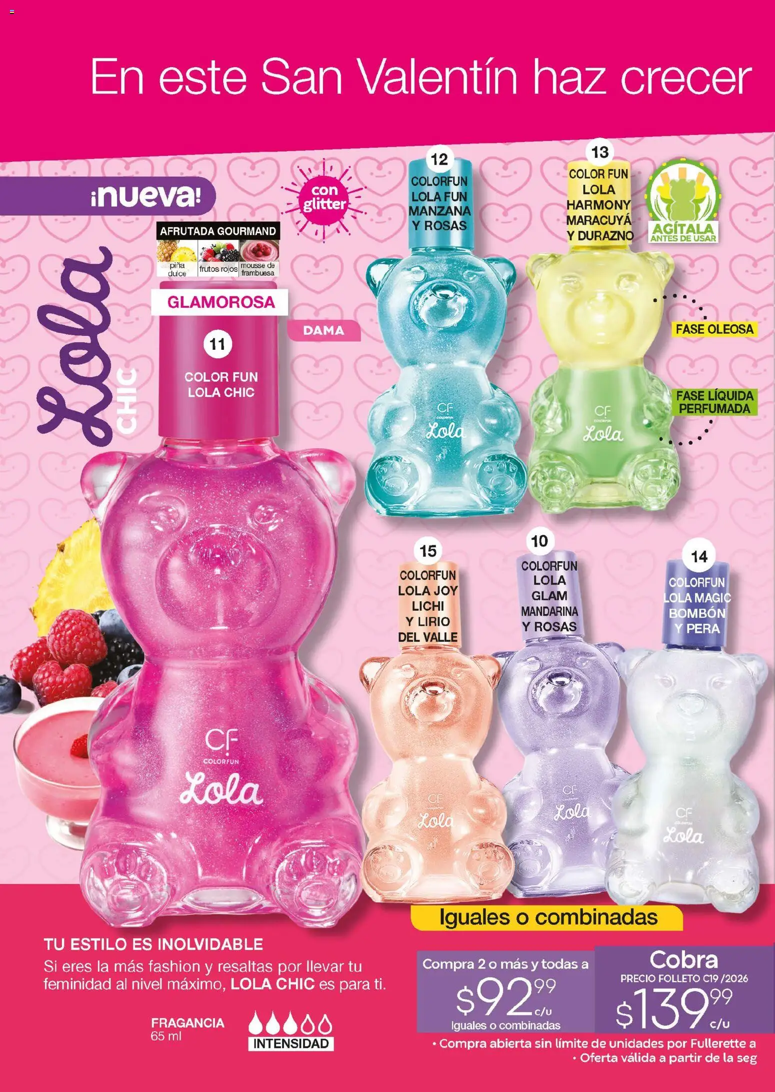 Nuevas ofertas de Fuller válidas en toda la República Mexicana desde el 24.12.2025. ¡Encuentra las mejores ofertas en Fuller Revista Gana Más C19! | Página: 2 | Productos: Durazno, Glitter, Piña, Fragancia