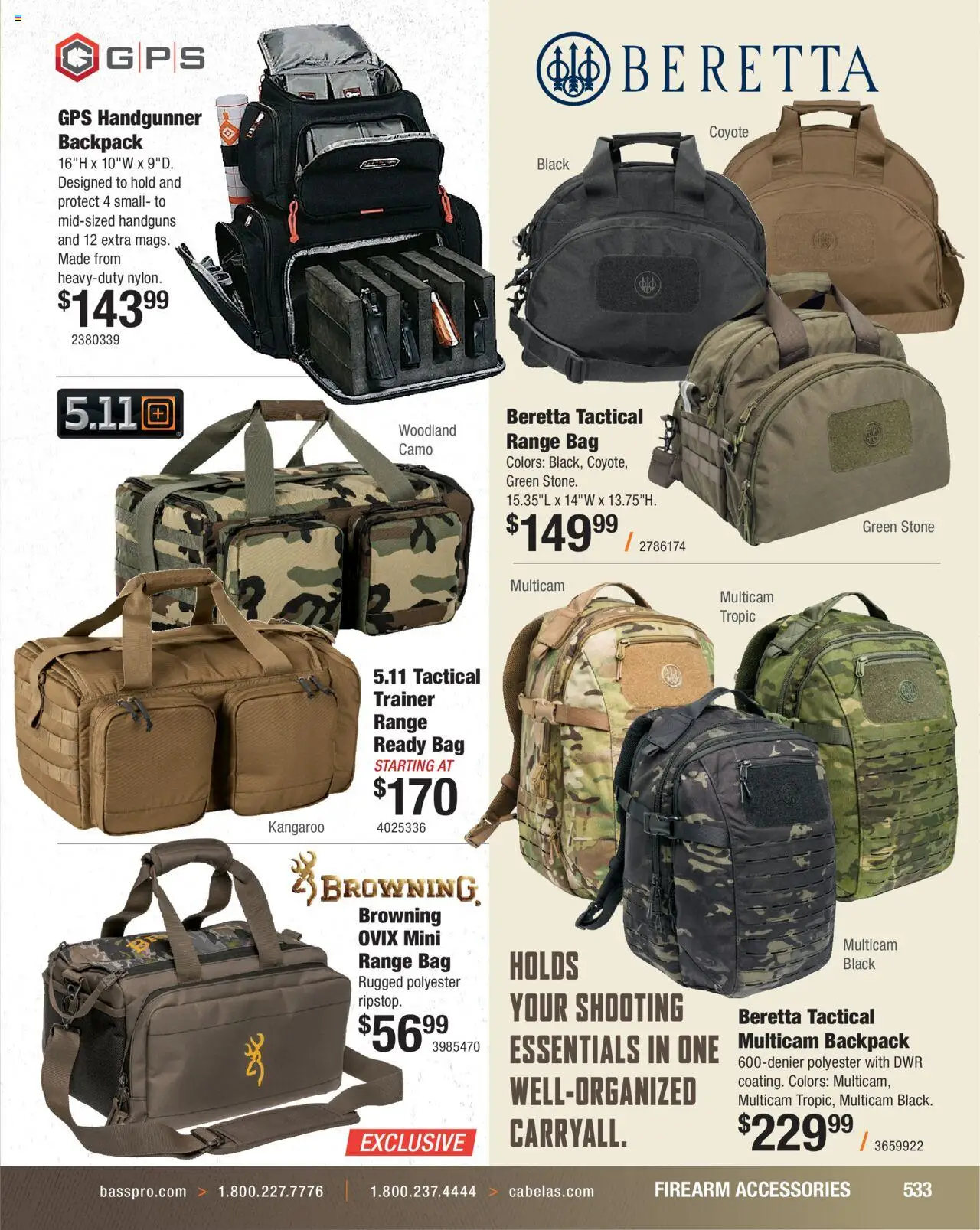 Cabela's Hunting Master 25 - valid from 11.08.2025 | Page: 533 | Products: Backpack, Bag