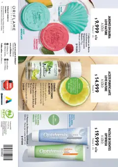 Oriflame revista - valida desde el 21.06.2025 | Página: 132 | Productos: Té, Mermelada, Contorno, Pasta dental