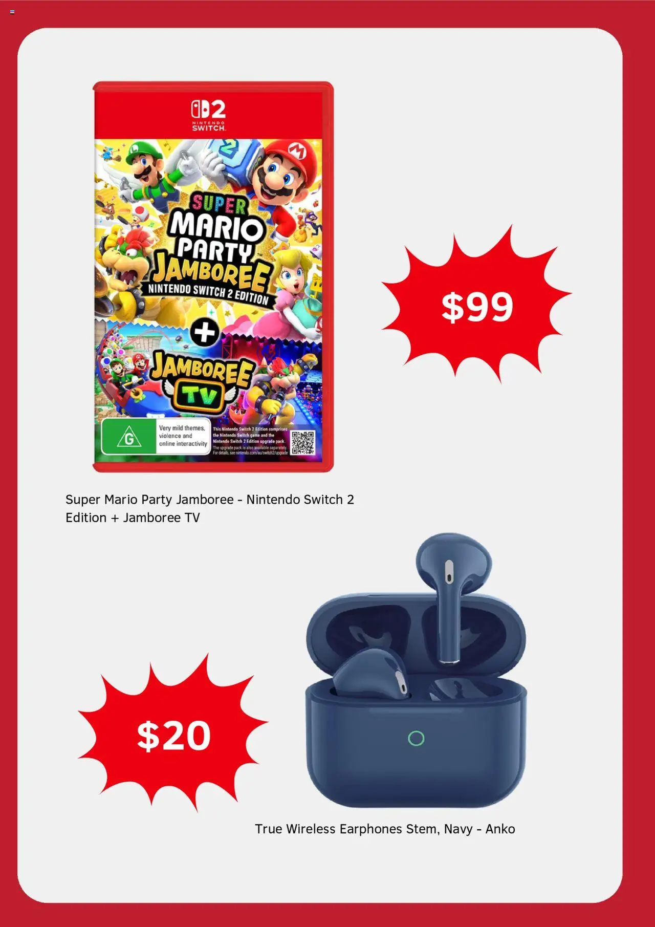 Target catalogue - valid from 19.08.2025 | Page: 6 | Products: Earphones, Tv, Game
