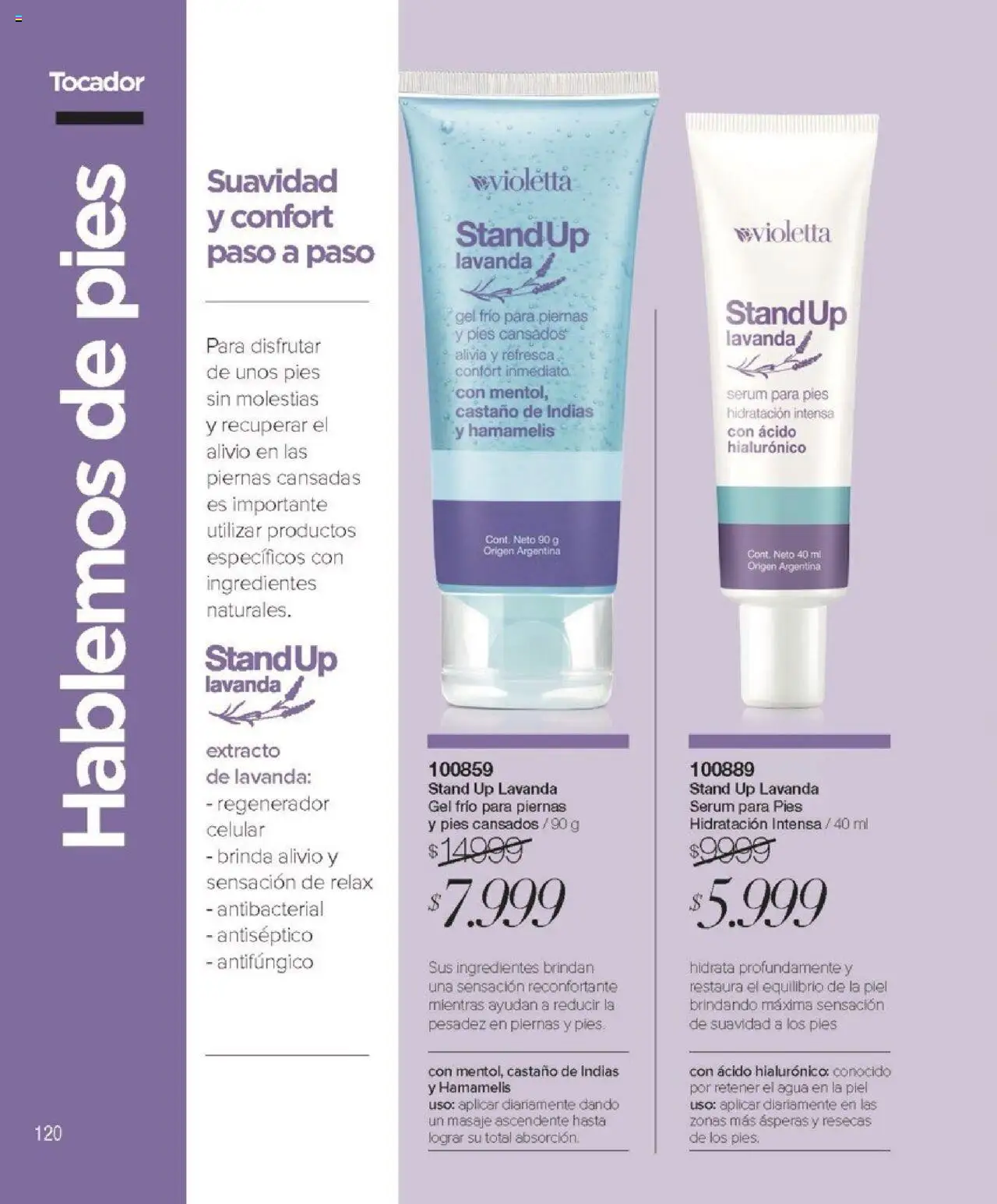 Violetta catálogo │ válido desde el 07.08.2025 | Página: 120 | Productos: Serum, Agua