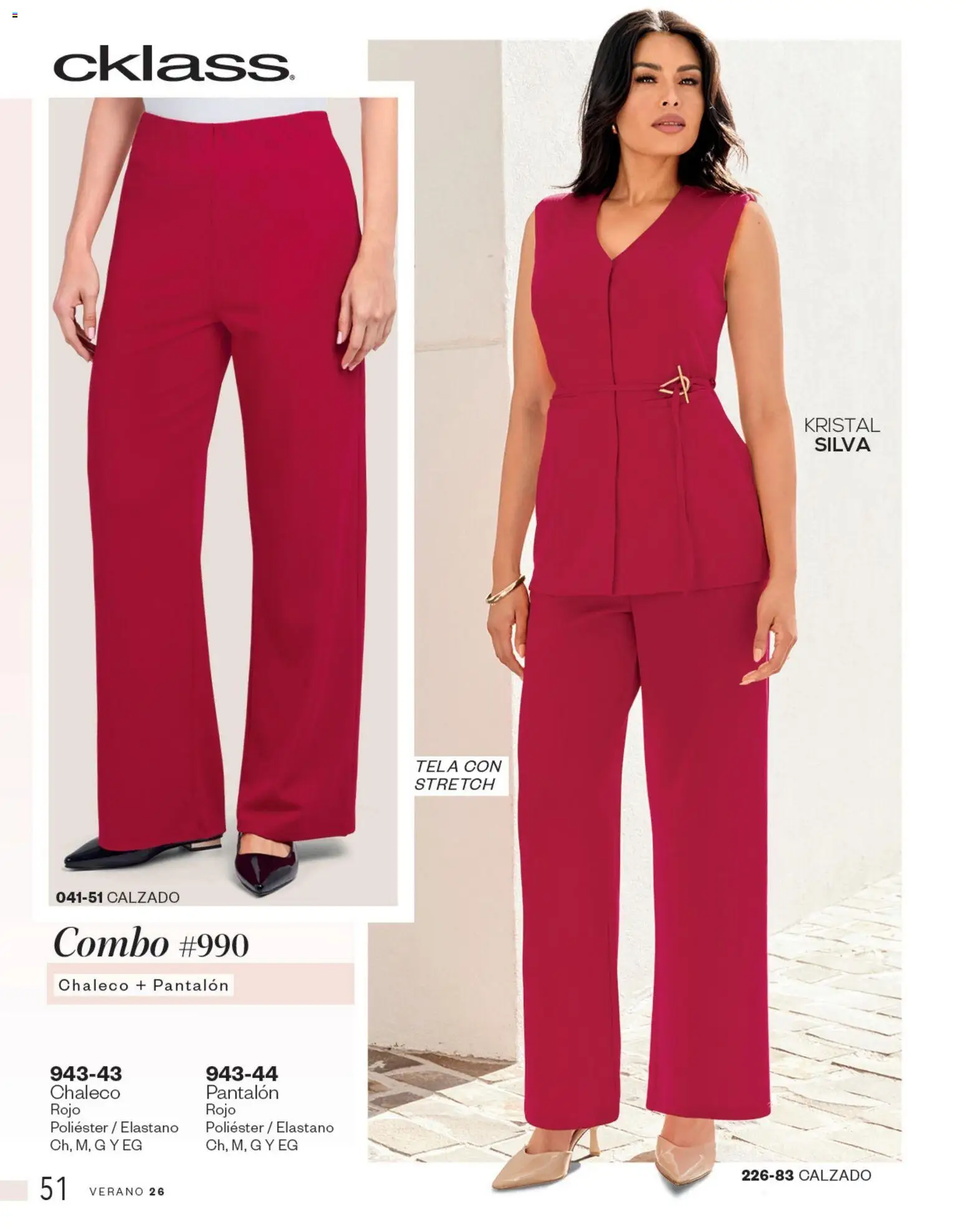 Nuevas ofertas de Cklass válidas en toda la República Mexicana desde el 05.03.2026. ¡Encuentra las mejores ofertas en Cklass catálogo Complemento Verano Calzado! | Página: 282 | Productos: Chaleco