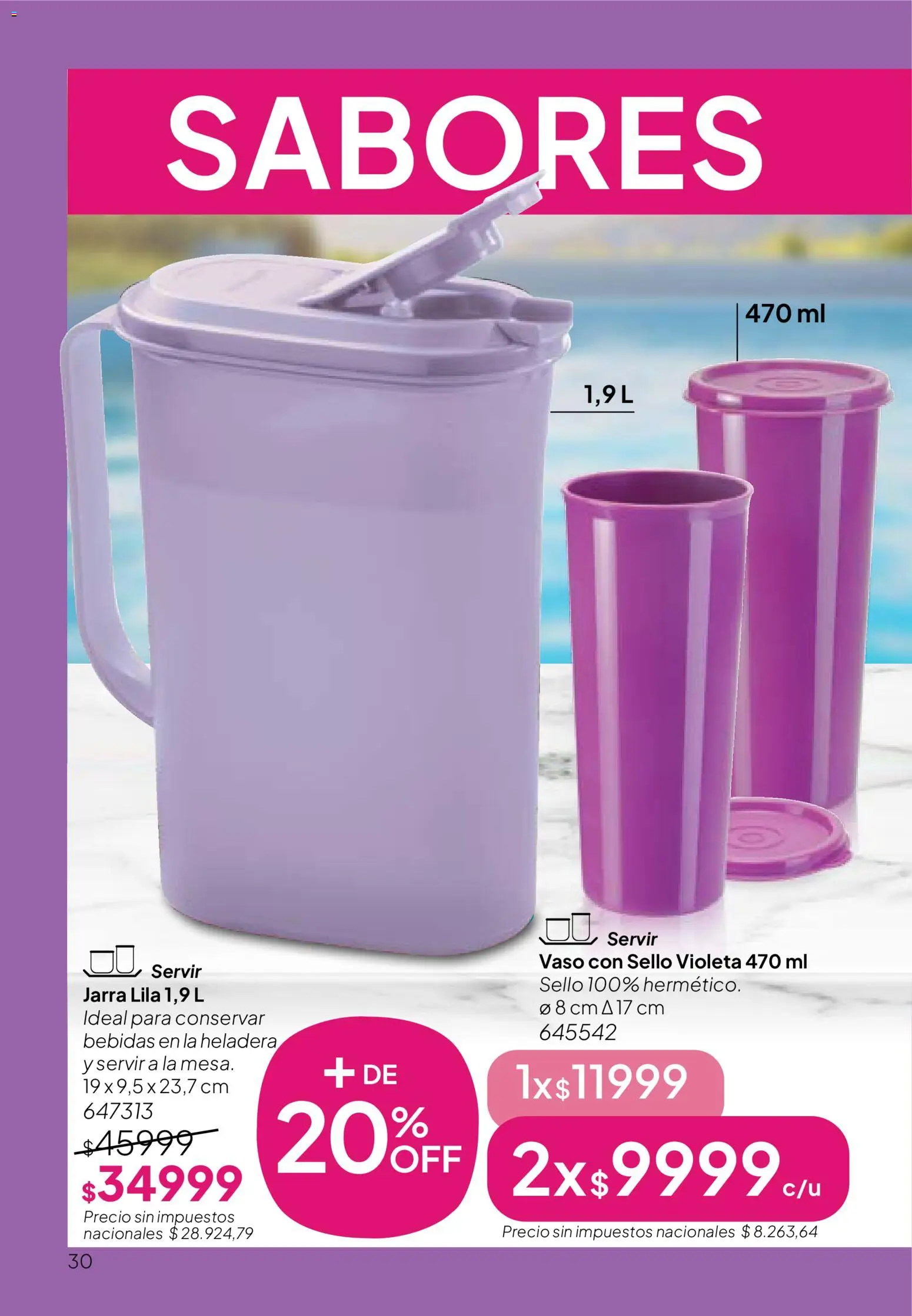 Tupperware Folleto de Campaña 2/2026 │ válido desde el 18.12.2025 | Página: 31 | Productos: Jarra, Heladera