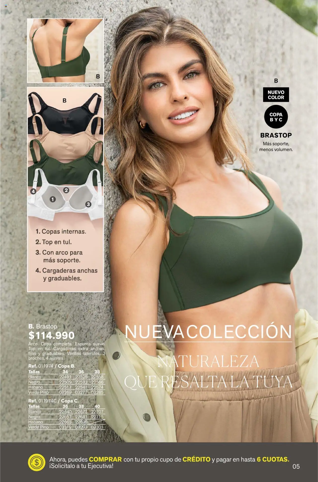 Leonisa revista - valida desde el 04.08.2025 | Página: 5 | Productos: Espuma, Top