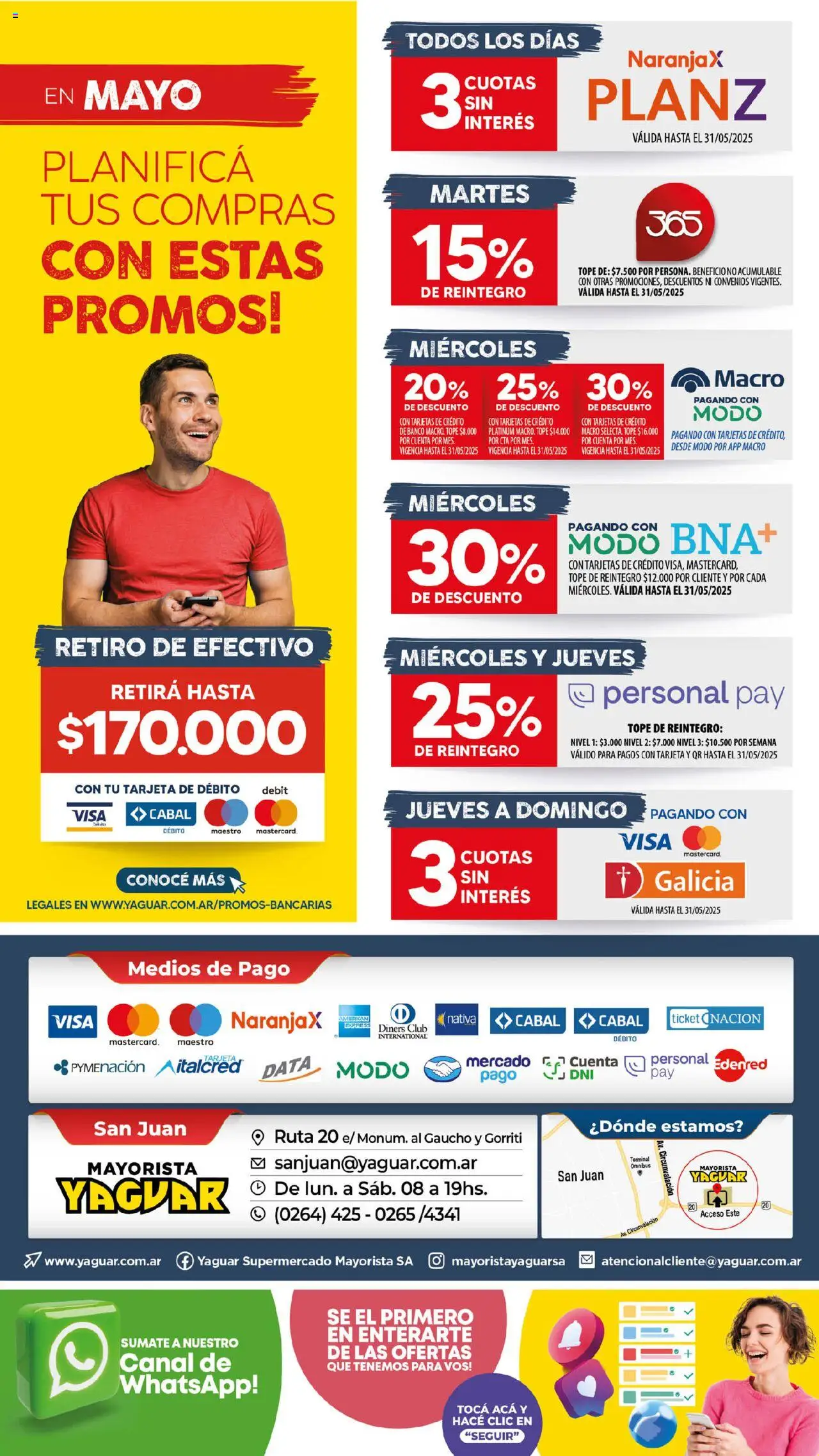 Yaguar - San Juan │ válido desde el 19.05.2025 | Página: 13 | Productos: Banco