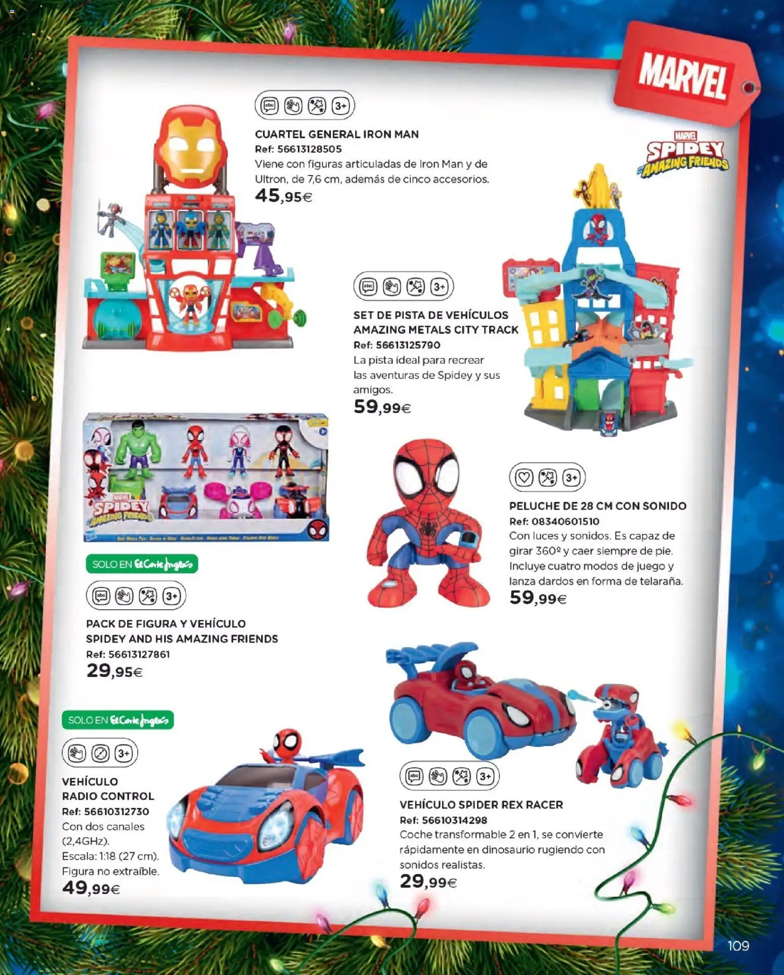 Nuevas ofertas de El Corte Inglés válidas en toda la República Mexicana desde el 27.10.2025. ¡Encuentra las mejores ofertas en El Corte Inglés catálogo Juguetes! | Página: 109 | Productos: Radio, Juego