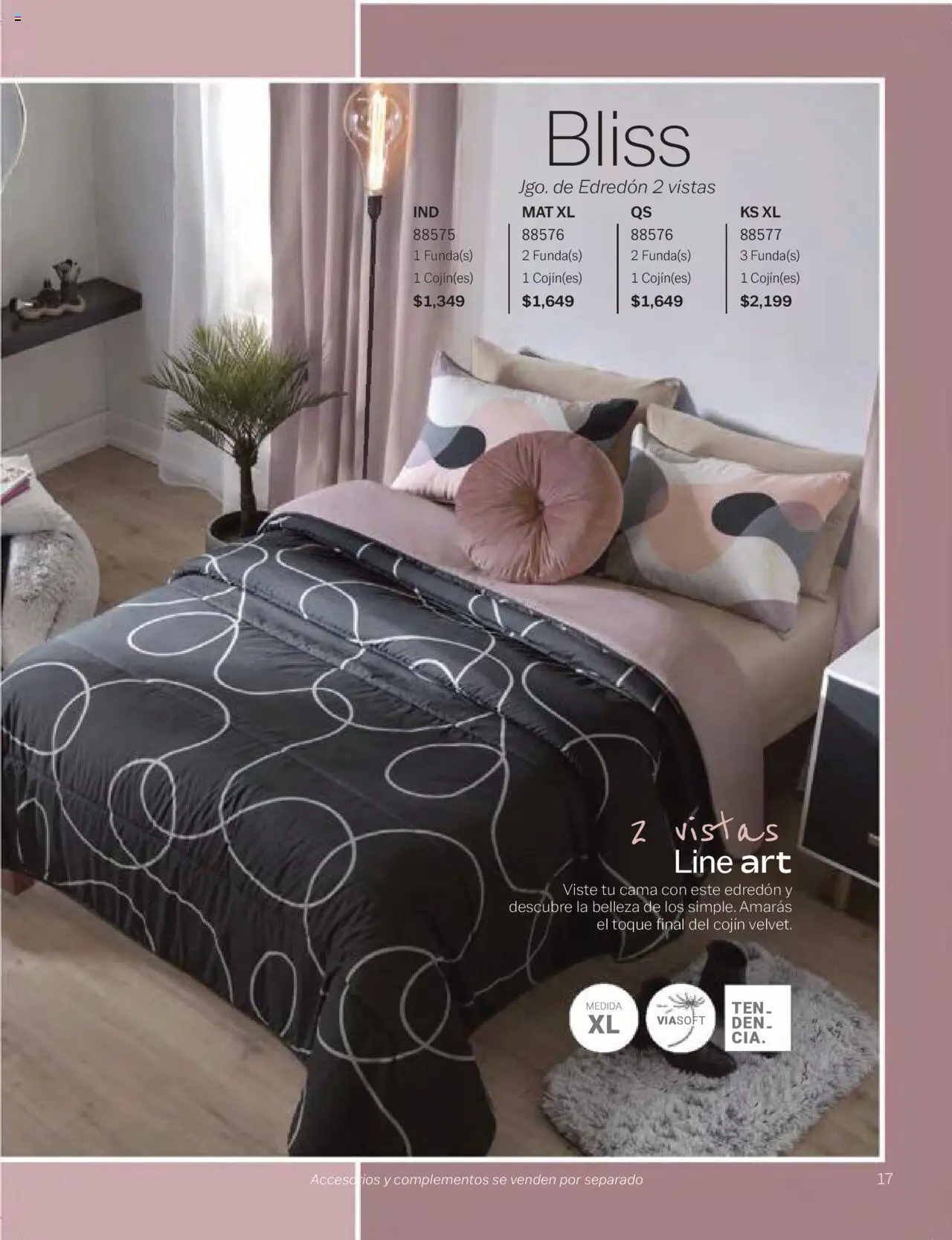 Nuevas ofertas de Vianney válidas en toda la República Mexicana desde el 24.01.2025. ¡Encuentra las mejores ofertas en Vianney catálogo Chavos! | Página: 19 | Productos: Cama