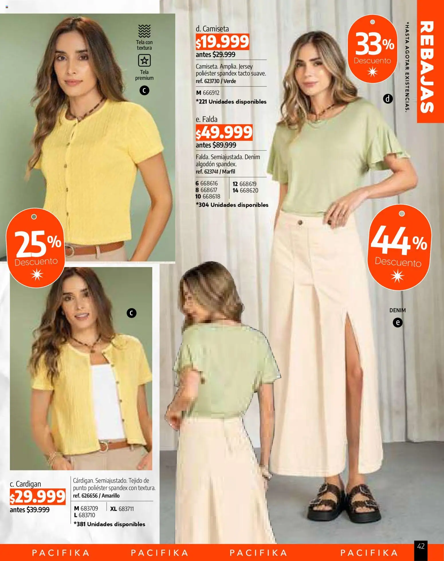 Pacifika revista - valida desde el 24.02.2026 | Página: 253 | Productos: Algodón, Falda, Camiseta