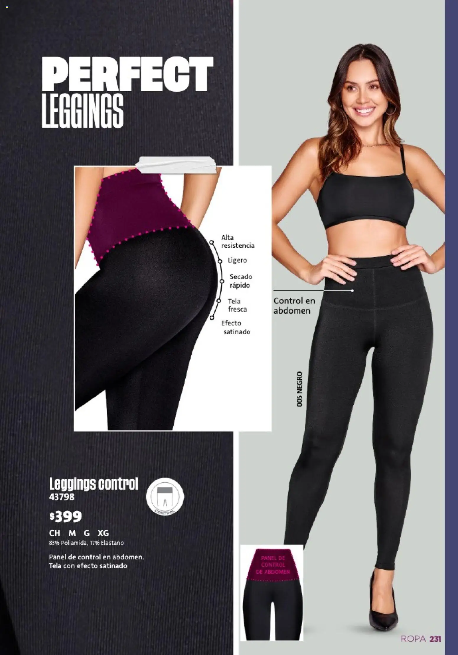 Nuevas ofertas de Ilusión válidas en toda la República Mexicana desde el 01.02.2026. ¡Encuentra las mejores ofertas en Ilusión catálogo Primavera! | Página: 233 | Productos: Leggings, Ropa