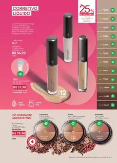 O Boticário - Ciclo 17/2025 - Pré-Visualização do folheto da loja O Boticário, válido de 01.12.2025 | Página: 161 | Produtos: Pó compacto, Corretivo, Iluminador, Bronzer