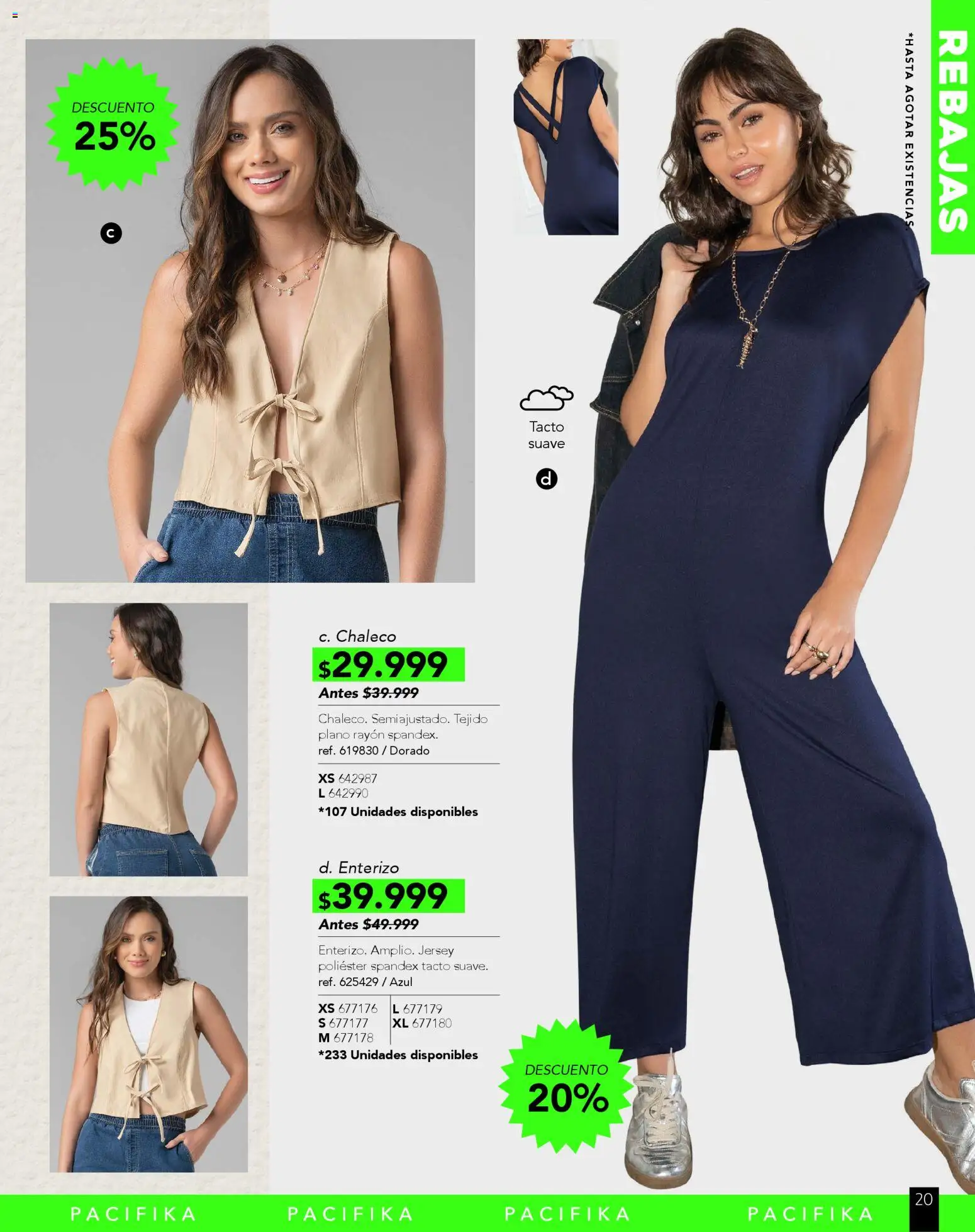Pacifika revista - valida desde el 01.11.2025 | Página: 229 | Productos: Chaleco, Enterizo