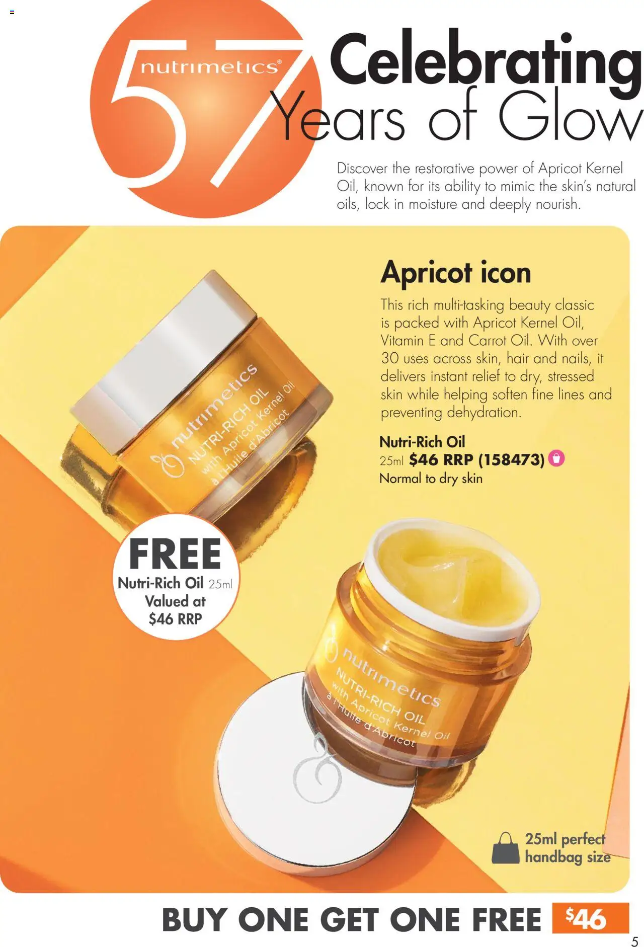 Nutrimetics catalogue - valid from 26.09.2025 | Page: 5 | Products: Oil, Handbag, Vitamin