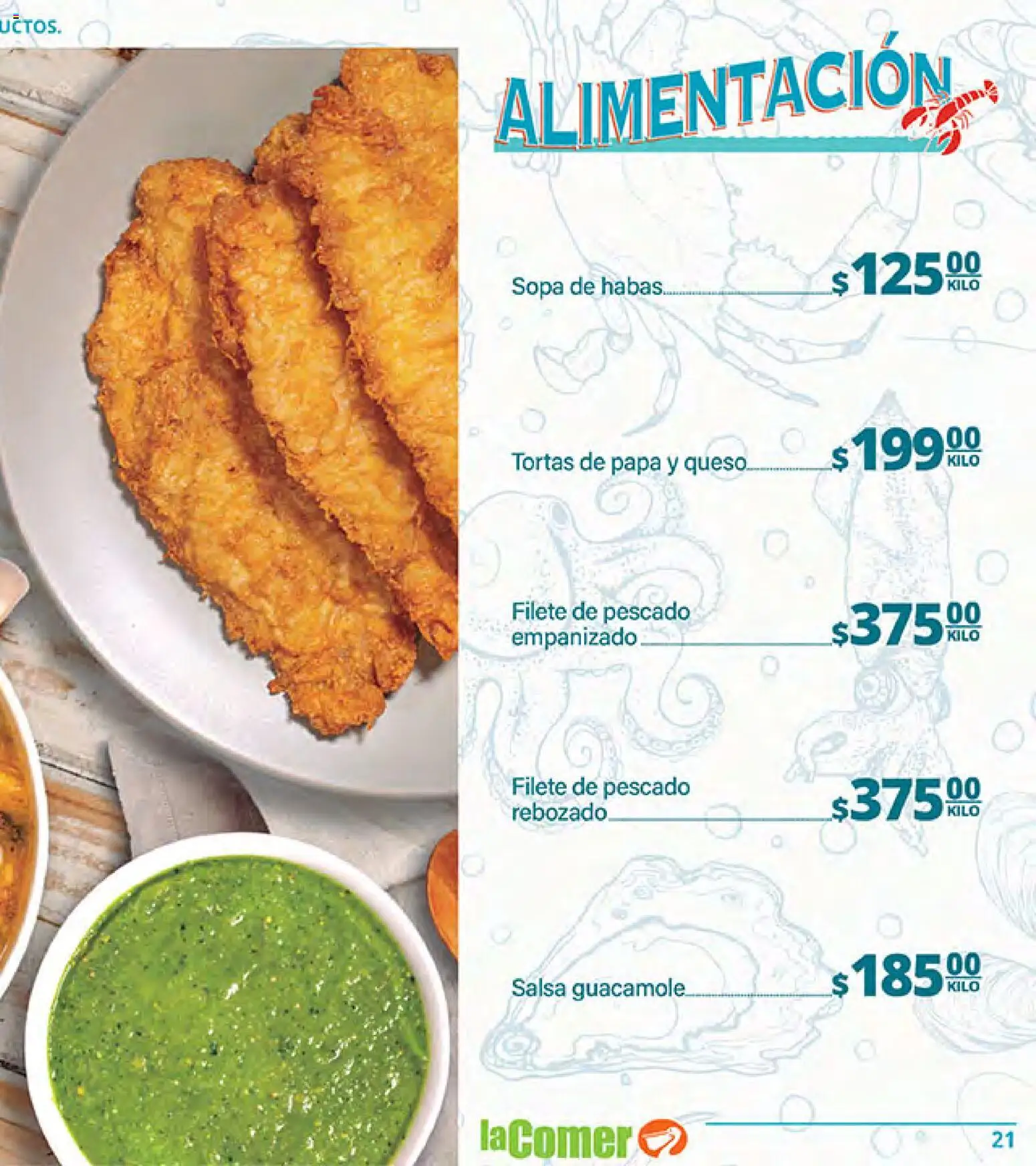 Nuevas ofertas de La Comer válidas en toda la República Mexicana desde el 13.02.2026. ¡Encuentra las mejores ofertas en La Comer folleto Ofertas! | Página: 41 | Productos: Papa, Sopa, Queso