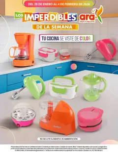 Ara - Imperdibles ara de la semana -  Vista previa de la revista de la tienda Ara valido desde el 29.01.2026