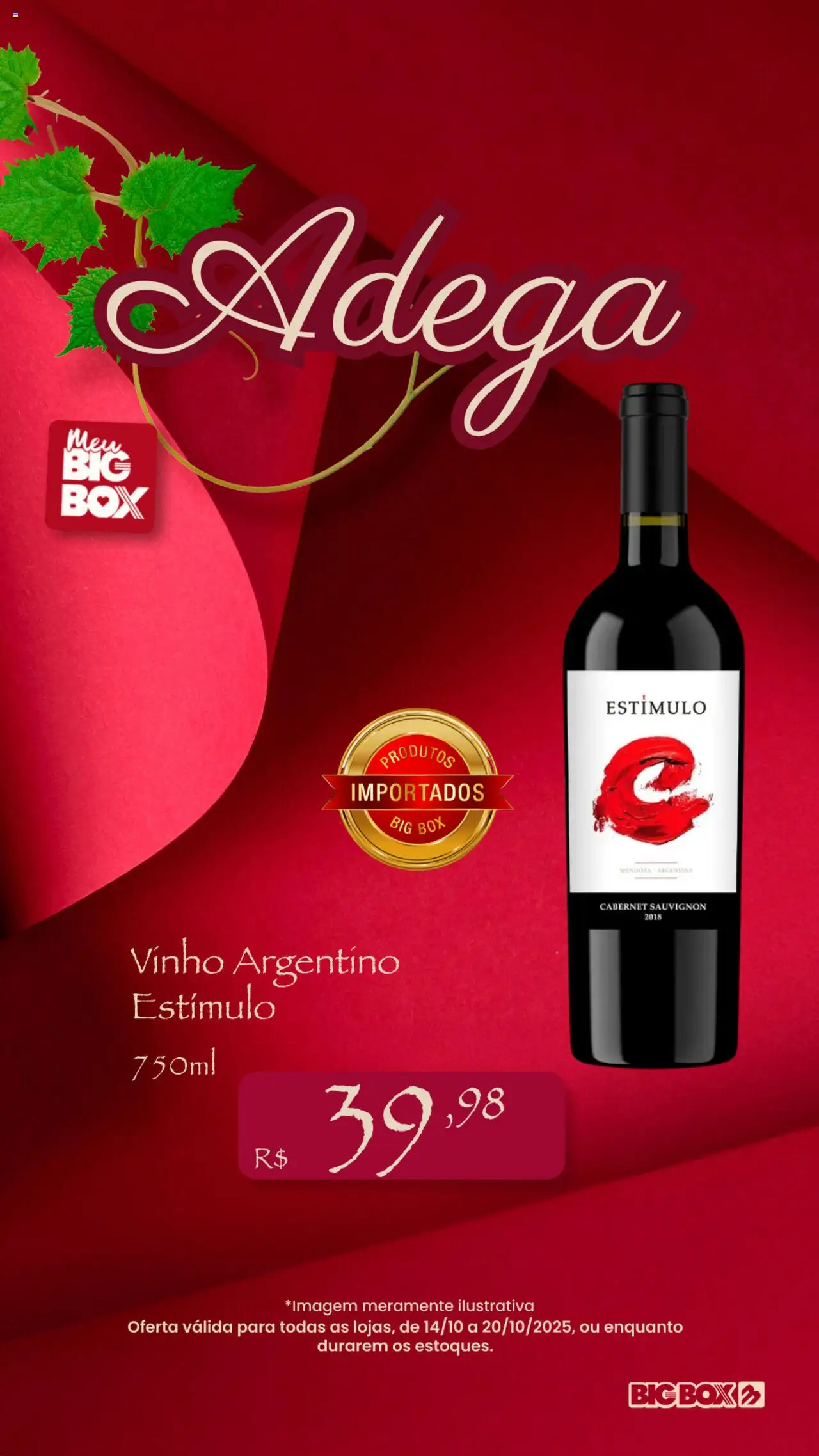 Big Box Folheto - válido de 14.10.2025 | Página: 4 | Produtos: Vinho