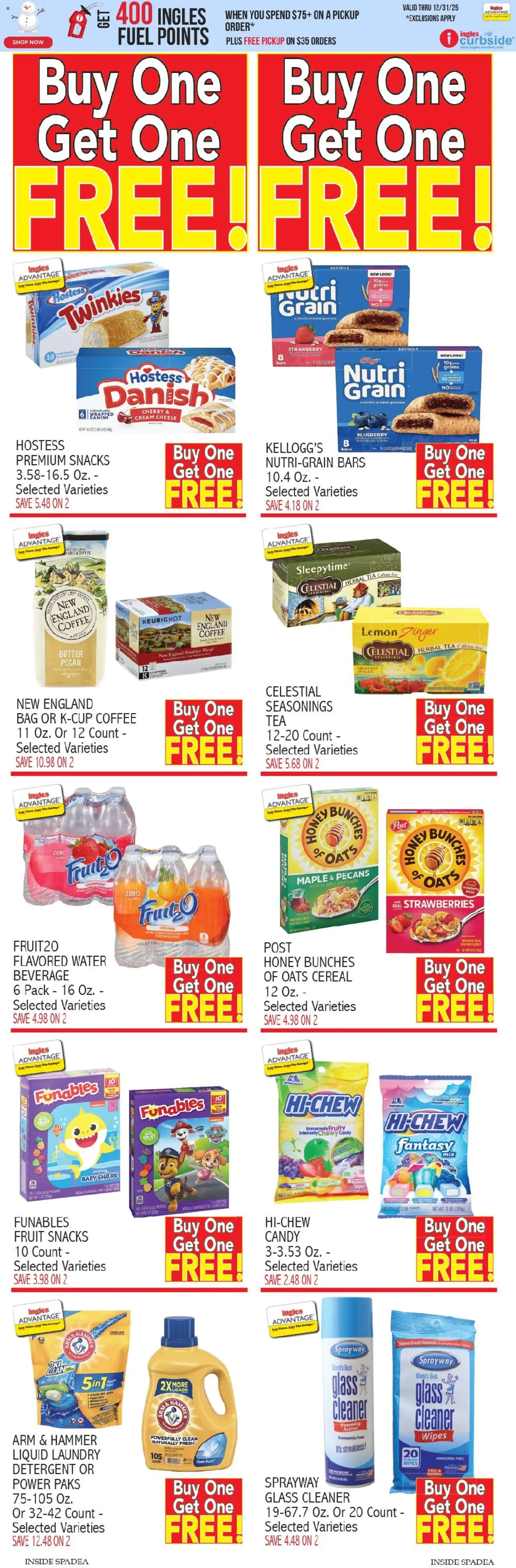 Ingles Weekly Ad - valid from 03.12.2025 | Page: 10 | Products: Hammer, Coffee, Detergent, Lemon