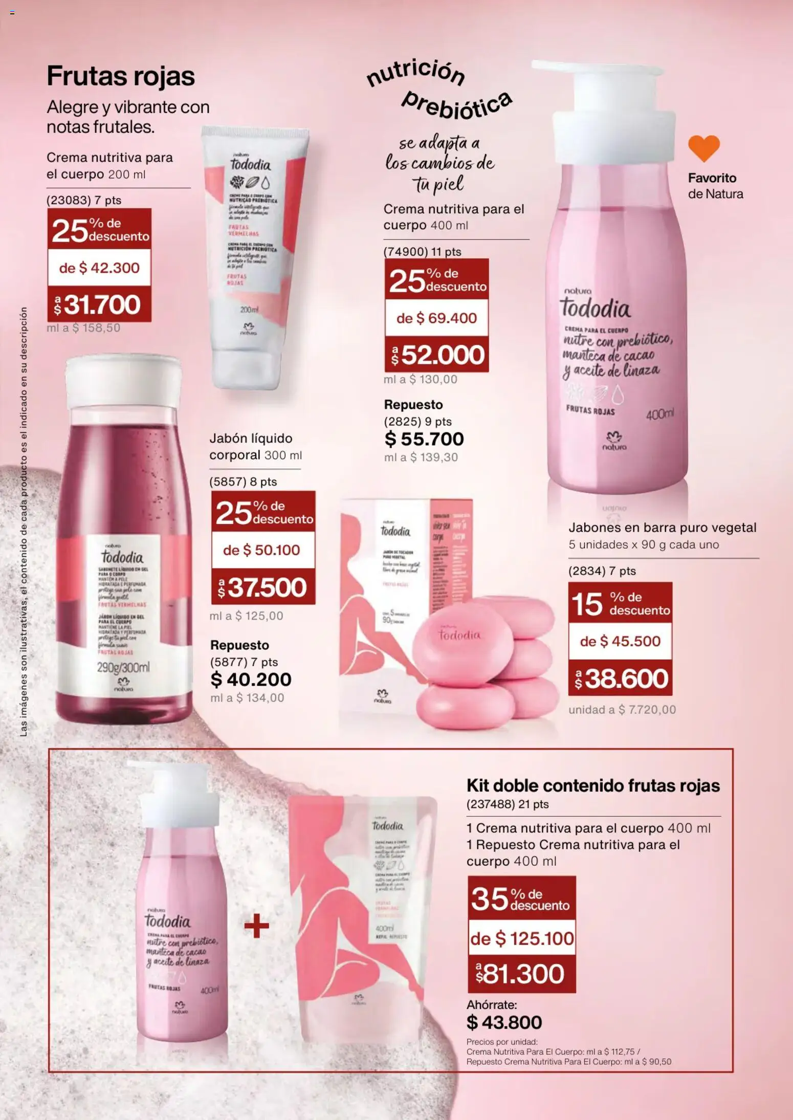 Natura revista - valida desde el 01.03.2026 | Página: 95 | Productos: Crema, Jabón, Manteca, Aceite