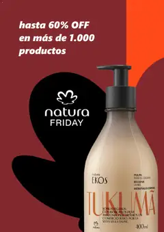 Black Friday Natura válido desde el 26.11.2025