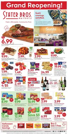 Preview of Stater Bros weekly ads valid from 01.10.2025