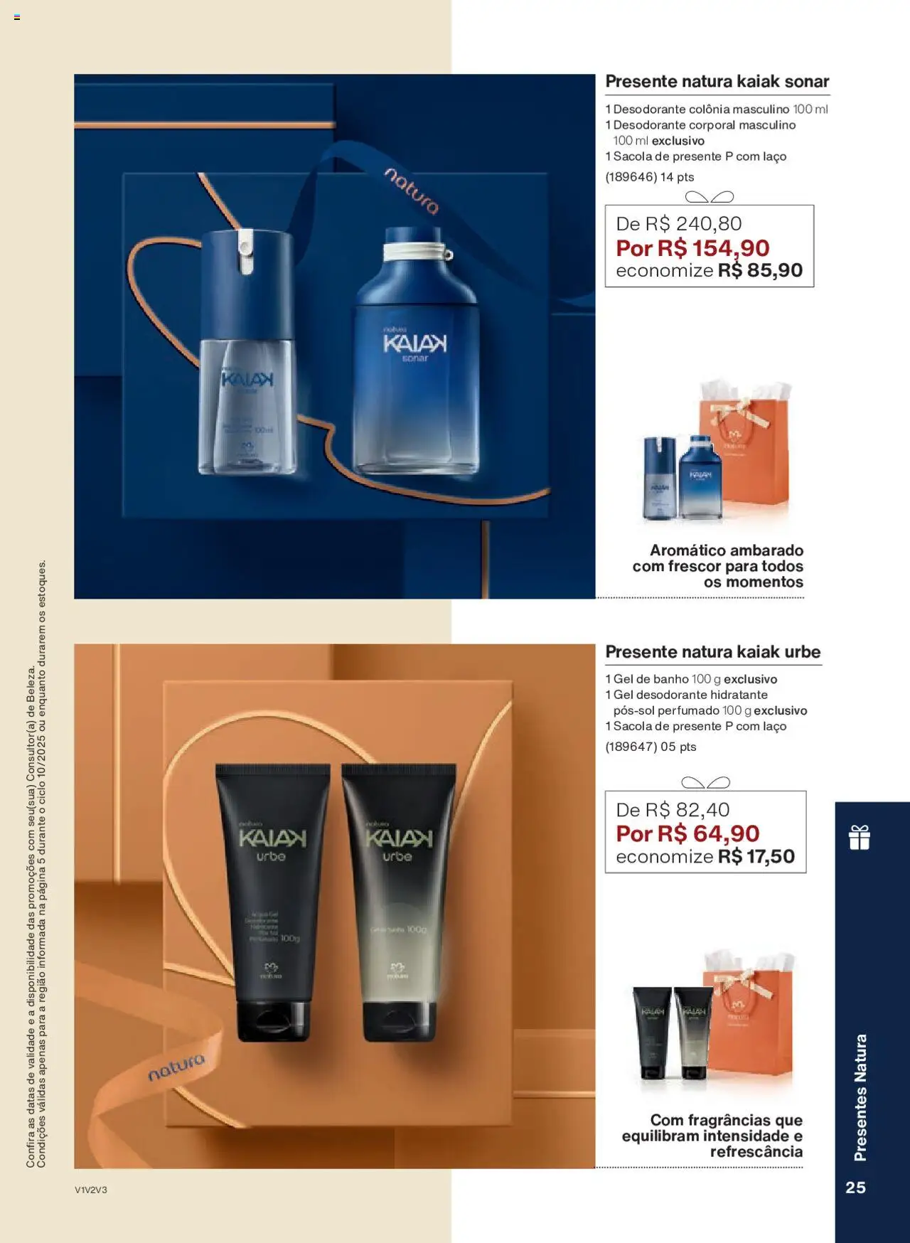 Natura Folheto - válido de 05.06.2025 | Página: 25 | Produtos: Gel de banho, Desodorante