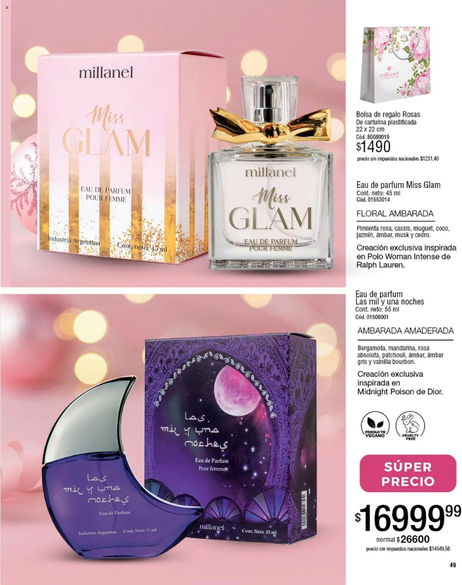 Millanel - Catálogo │ válido desde el 08.12.2025 | Página: 49 | Productos: Bolsa, Pimienta