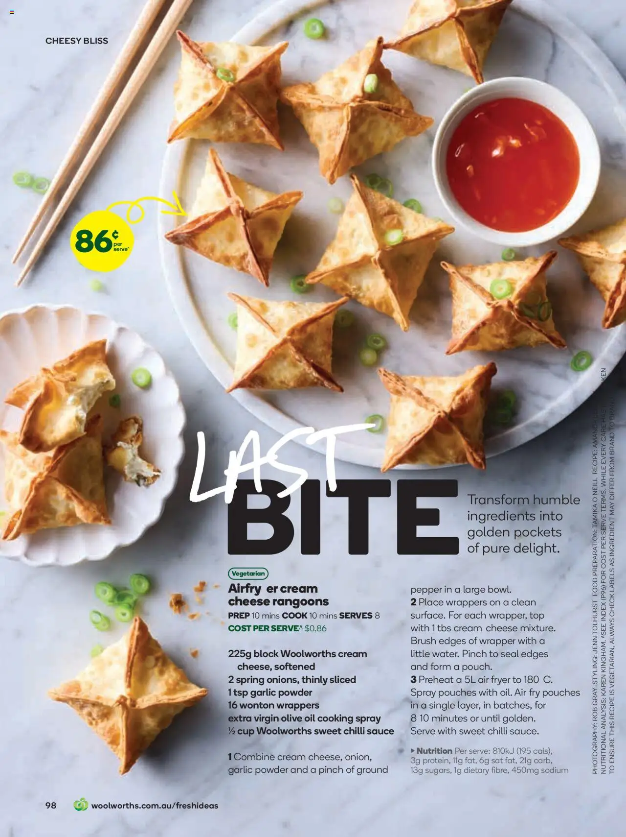Woolworths catalogue - valid from 01.08.2025 | Page: 98 | Products: Cheese, Cream, Sauce, Pepper