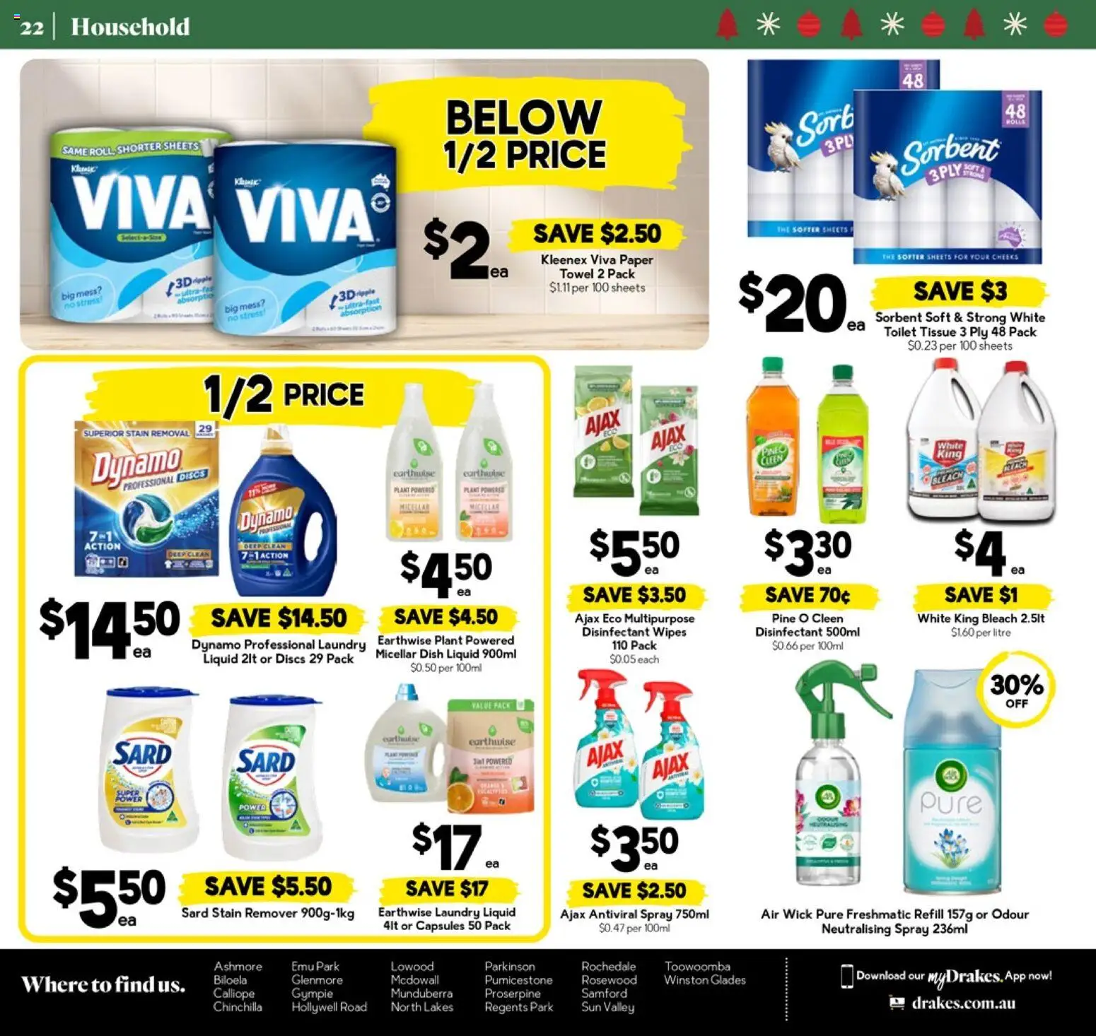 Drakes catalogue - valid from 26.11.2025 | Page: 23 | Products: Household, Plant, Stain remover, Laundry