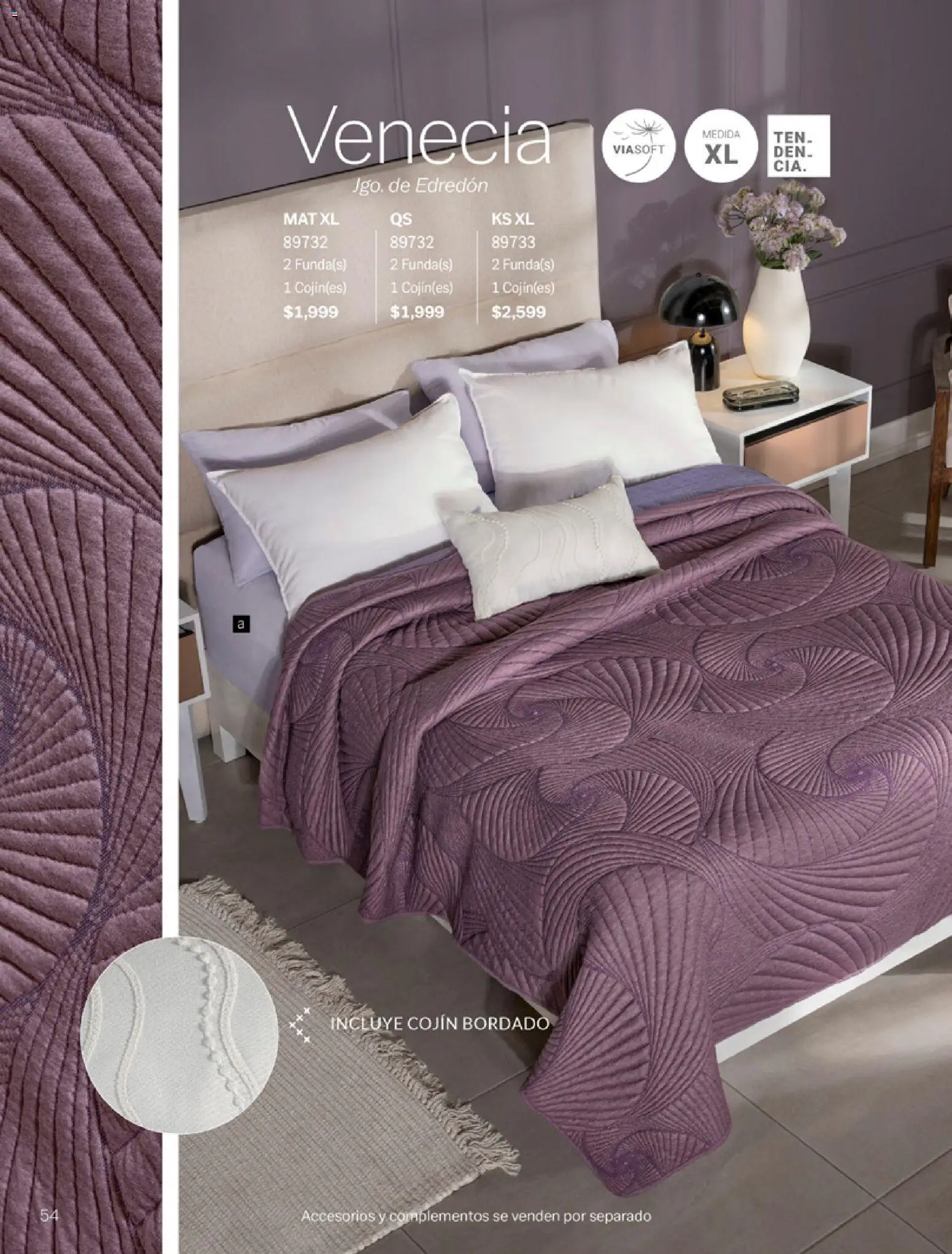 Nuevas ofertas de Vianney válidas en toda la República Mexicana desde el 06.03.2026. ¡Encuentra las mejores ofertas en Vianney catálogo Tu hogar, nuestra pasión! | Página: 56