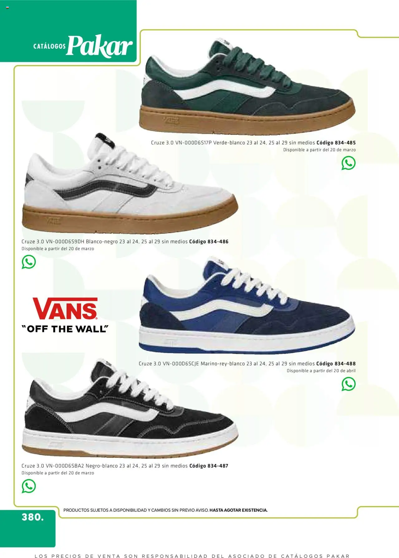 Nuevas ofertas de SC Pakar válidas en toda la República Mexicana desde el 28.02.2025. ¡Encuentra las mejores ofertas en SC Pakar catálogo Premium - Kids! | Página: 380