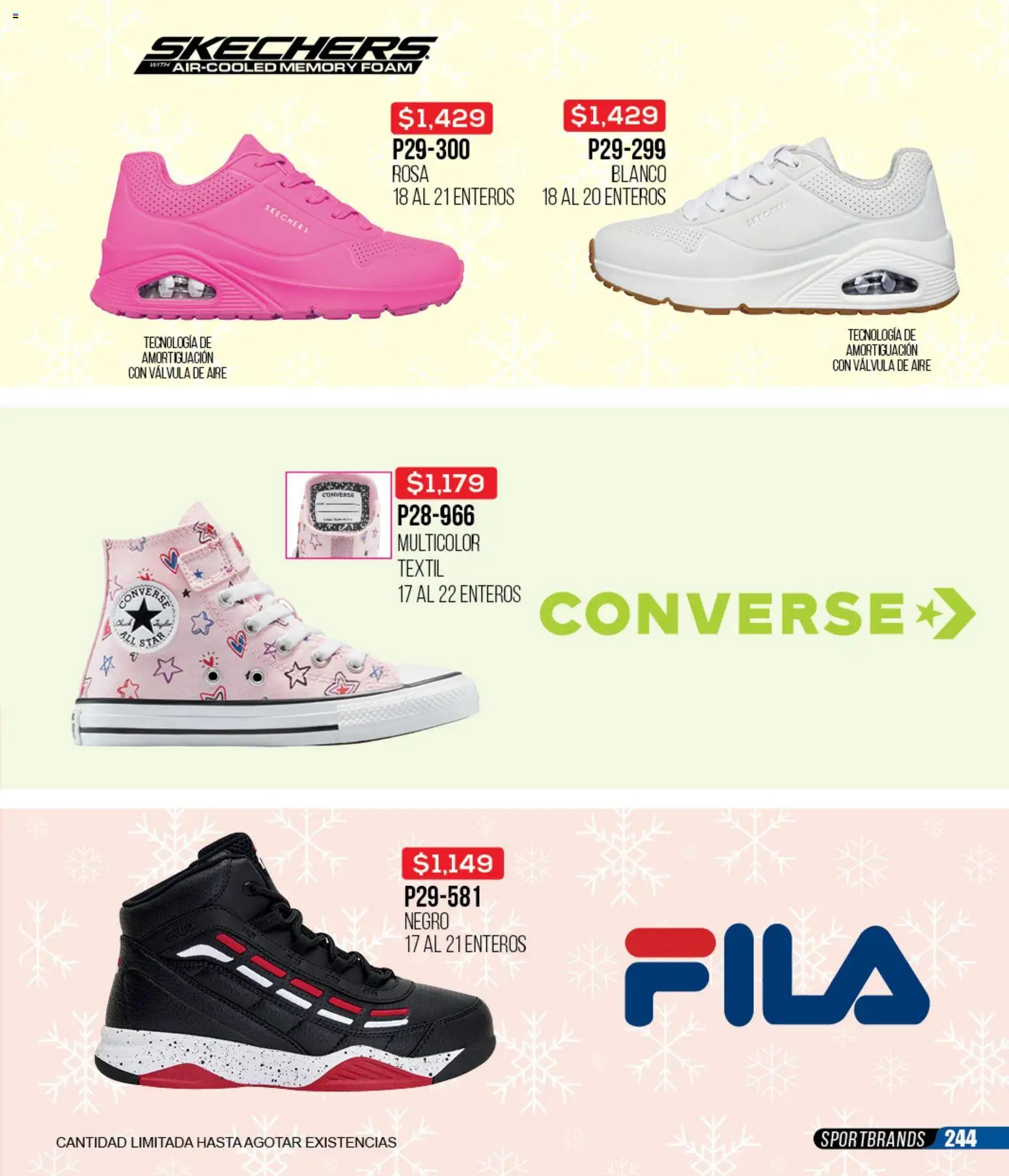 Nuevas ofertas de Cklass válidas en toda la República Mexicana desde el 12.01.2026. ¡Encuentra las mejores ofertas en Cklass catálogo Mega Ofertas Calzado! | Página: 245 | Productos: Válvula