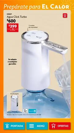 Vista previa de Betterware campaña 4 2026, nuevo folleto de la tienda, válido en México a partir del 30.03.2026 | Página: 72 | Productos: Agua, Cable