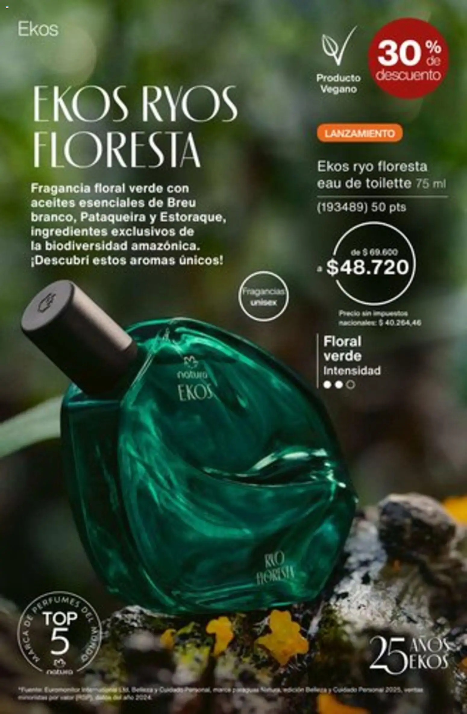 Catálogo Natura Ciclo 1/2026 │ válido desde el 04.12.2025 | Página: 86 | Productos: Fragancia, Eau de toilette
