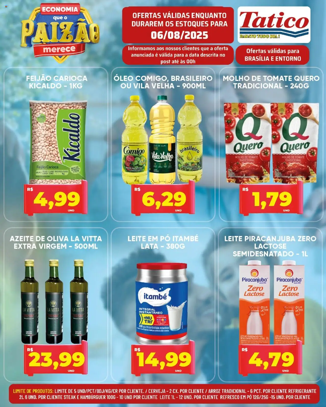 Tatico Folheto - válido de 07.08.2025 | Página: 23 | Produtos: Pó, Leite, Refrigerante, Soja