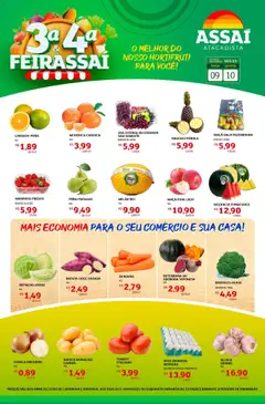 Encarte Assaí Atacadista - PR - Pré-Visualização do folheto da loja Assaí Atacadista, válido de 09.09.2025