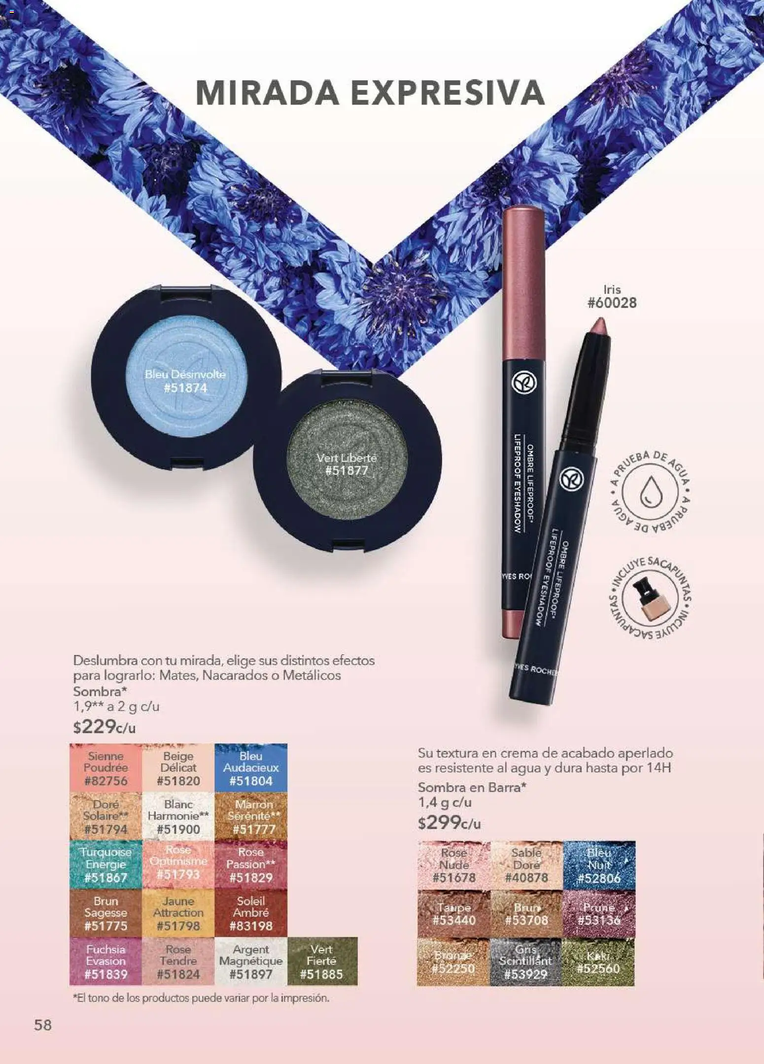 Nuevas ofertas de Yves Rocher válidas en toda la República Mexicana desde el 09.12.2025. ¡Encuentra las mejores ofertas en Yves Rocher campaña 17 2025! | Página: 58 | Productos: Crema, Agua, Sombra