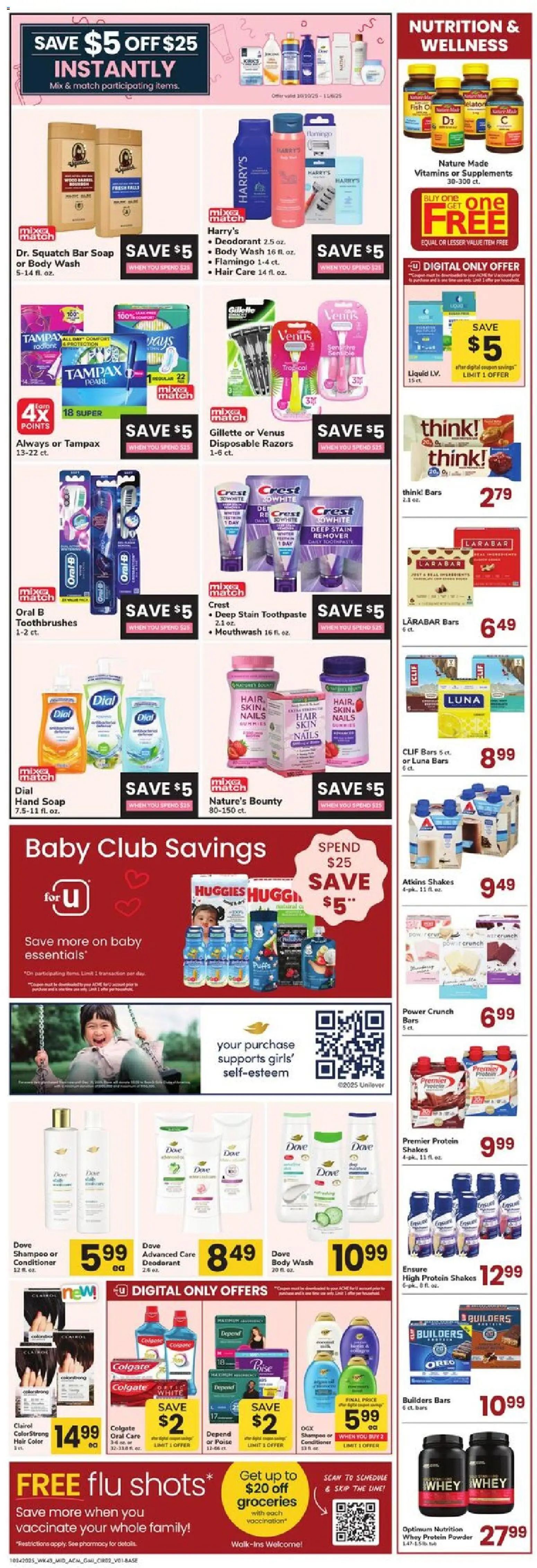 Acme Ad - valid from 24.10.2025 | Page: 2 | Products: Powder, Conditioner, Soap, Mouthwash