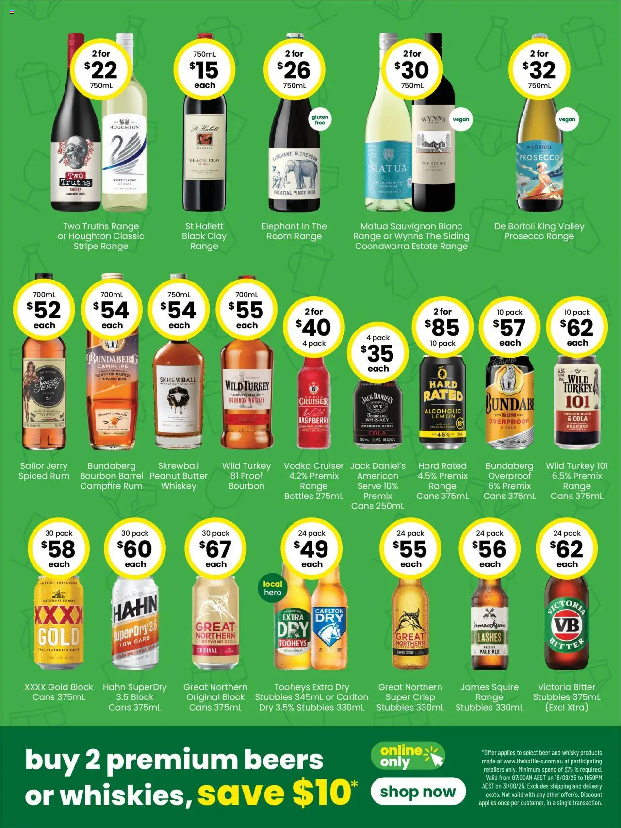 The Bottle-O catalogue - valid from 18.08.2025 | Page: 3 | Products: Butter, Rum, Turkey, Clay